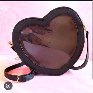 Candy Corpse heart pin bag